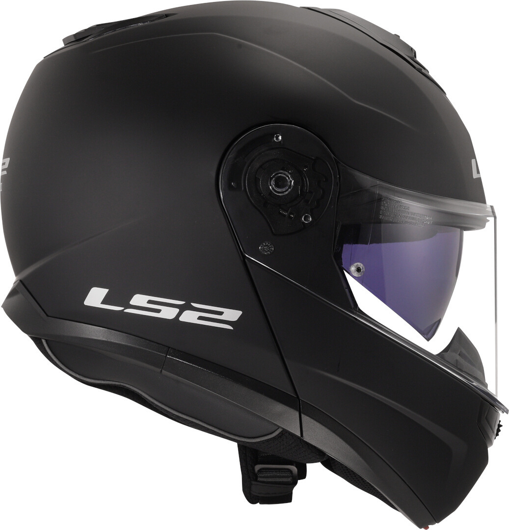 Kask szczękowy LS2 FF908 STROBE II SOLID MATT BLACK homologacja ECE 22.06