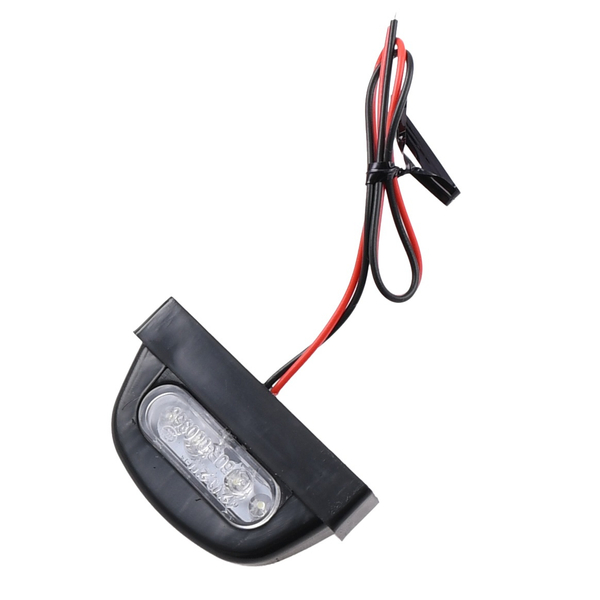 Lampa oświetlenia tablicy Led clear V3 uniwersalna czarna Racing Force