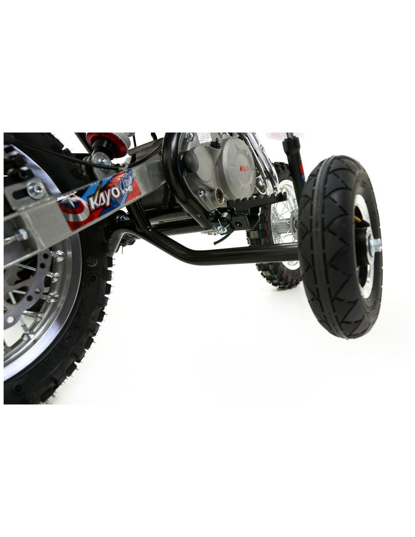 Zestaw kółek bocznych dla dziecka cross pitbike Kayo KMB