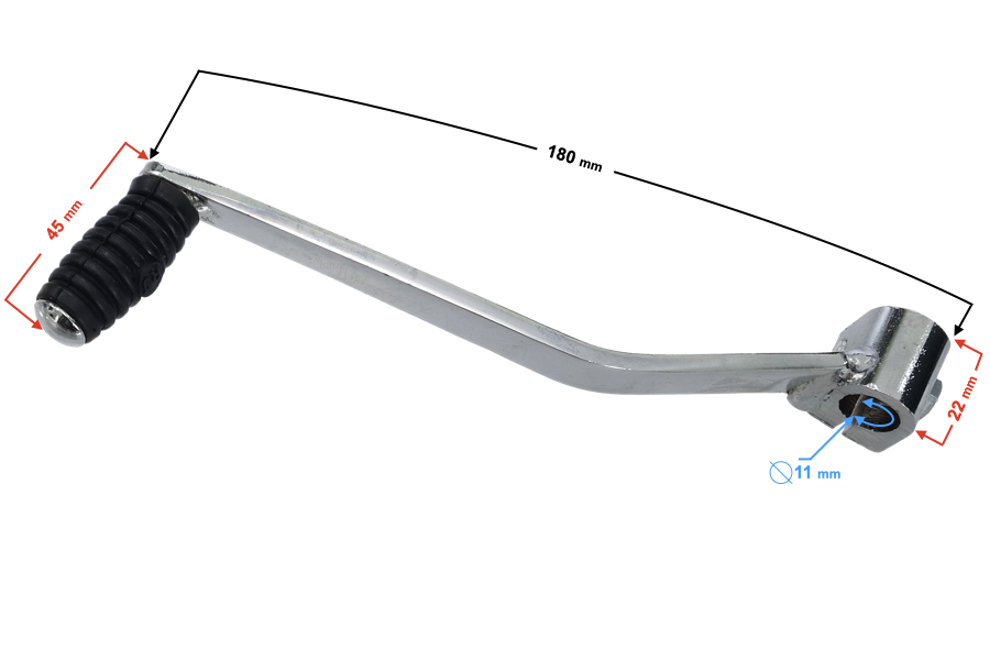 Dźwignia zmiany biegów do motocykla Barton Classic 125