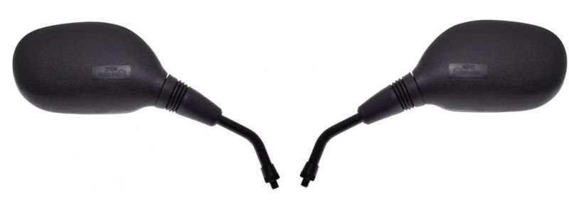Lusterka motocyklowe uniwersalne czarne sr m8 para