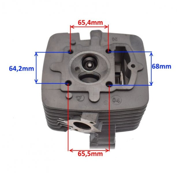 Głowica do atv bashan 250 quad romet rt bs komplet