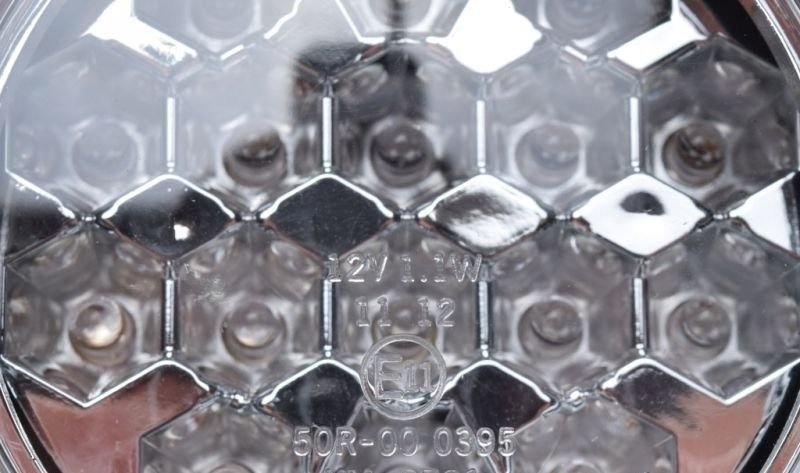 Lampa tył tylna aprilia sr50 chrom led homologacja