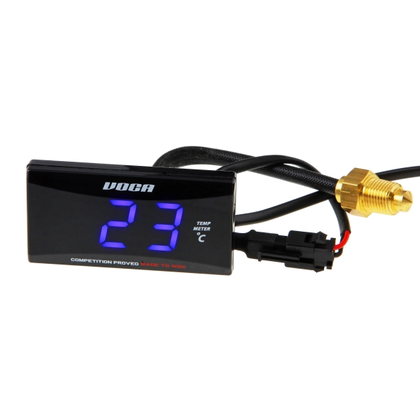 Termometr uniwersalny Voca niebieski wyświetlacz czujnik 1/8" w zestawie