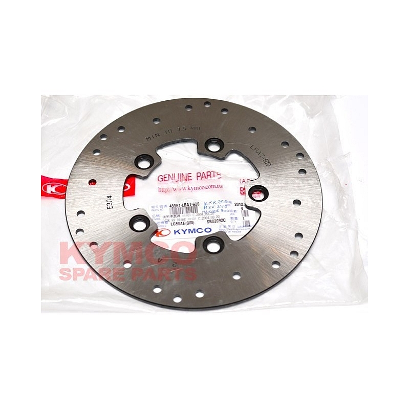 Tarcza hamulcowa tył Kymco quad atv 200 300ccm
