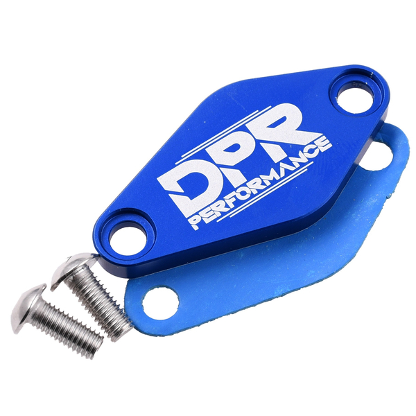 Zaślepka dozownika oleju niebieska Minarelli AM6 Derbi D50B0 EBS050 DPR Performance