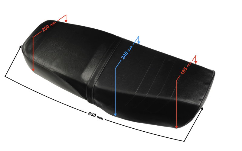 Kanapa siedzenie do motoroweru Barton Ranger Classic (E4)