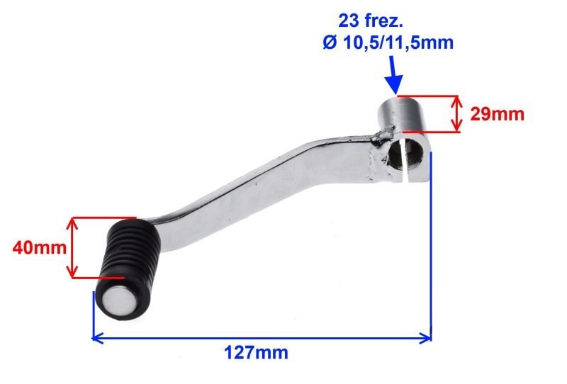 Dźwignia zmiany biegów Romet Zetka 4T