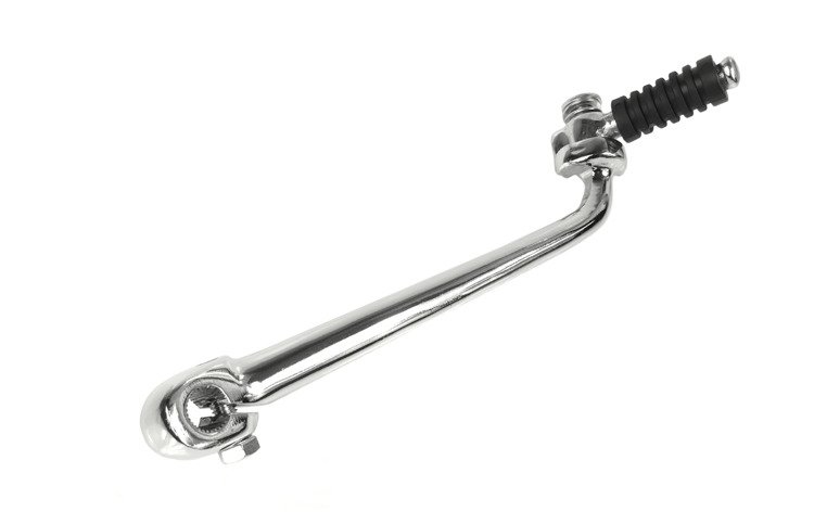 Dźwignia rozrusznika starter chrom Simson SR50