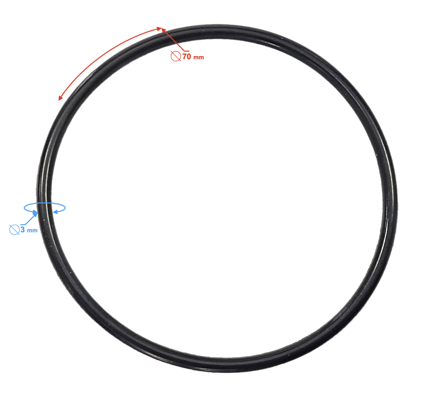 Uszczelka oring pokrywy rozrusznika Cafe Racer