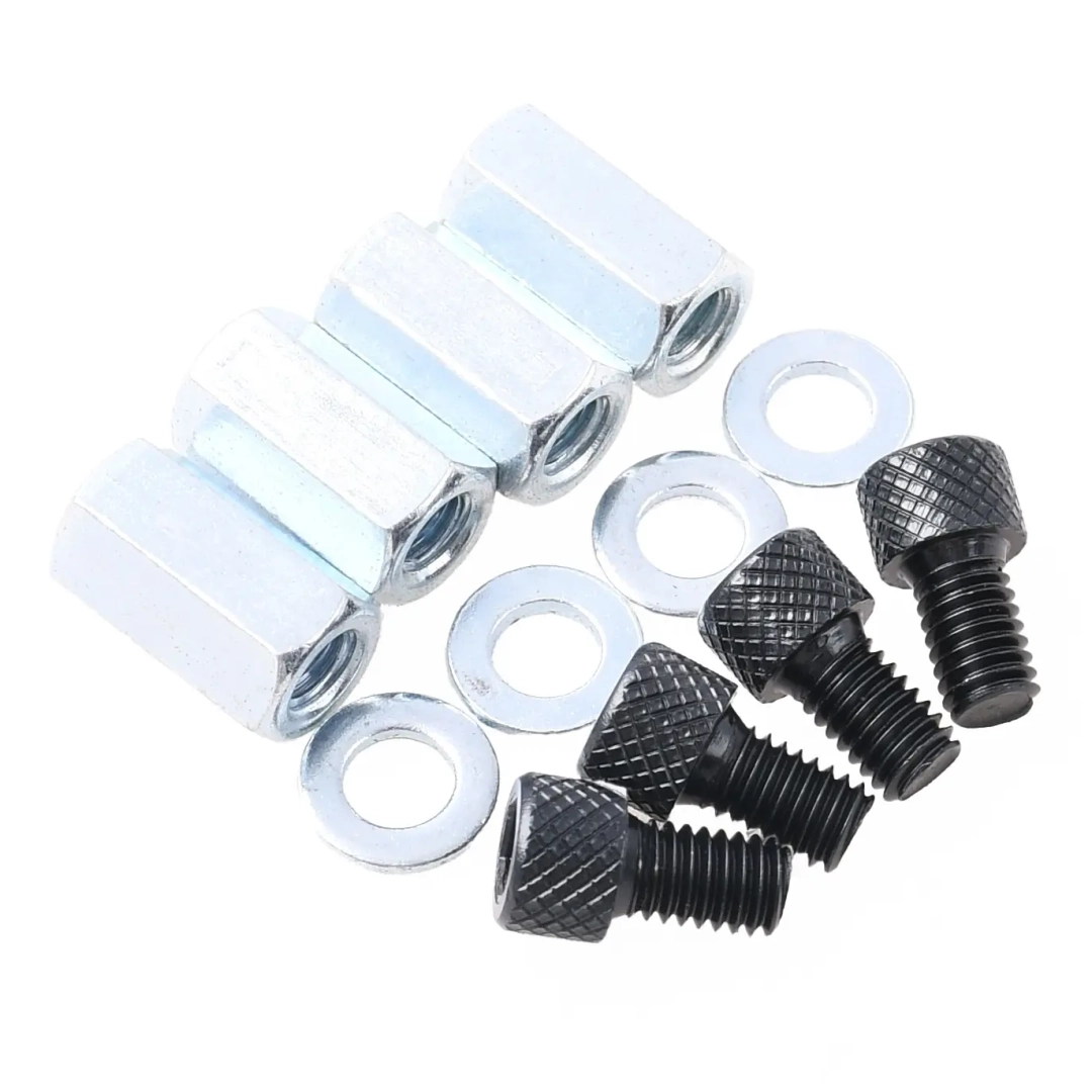 Nakrętki szpilki cylindra + zaślepki imbusowe czarne Simson Jawa 50 DPR