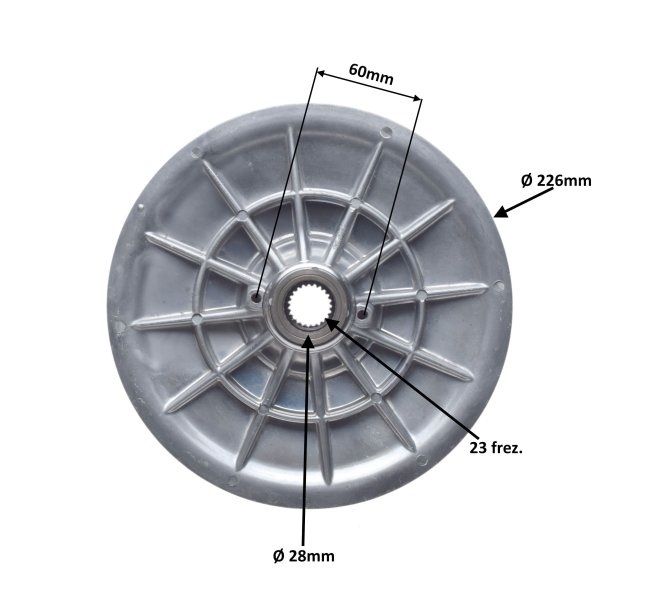 Sprzęgło quad atv CF MOTO 400 600