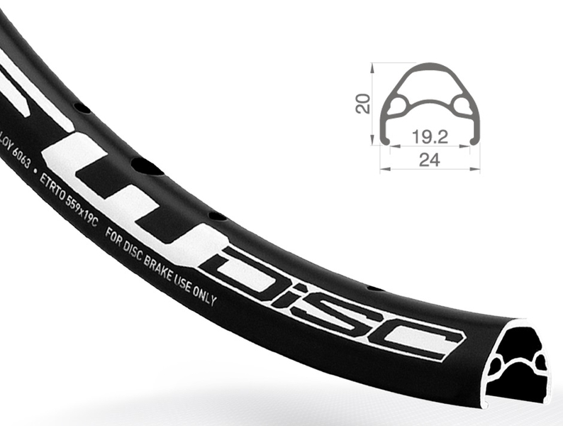 Obręcz koła rowerowa 27.5 cali Rodi OTW FW DISC 36 otworów