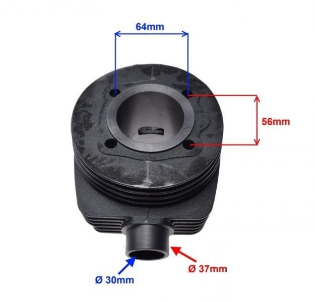 Cylinder vespa ex 150ccm 57,80mm komplet