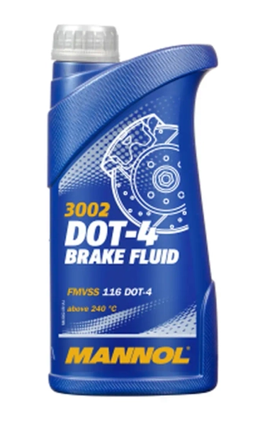 Mannol Brake Fluid DOT-4 płyn hamulcowy 450ml