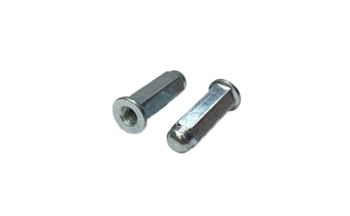 Nakrętki szpilki wydechu 32mm M6 chopper 4T 2 sztuki Barton Benzer Romet