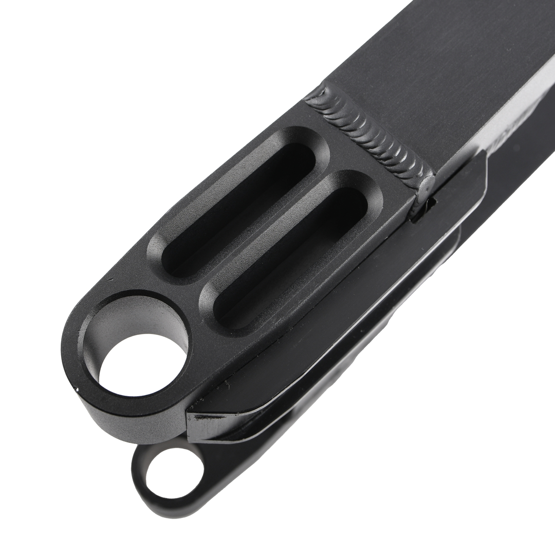 Wahacz ze ślizgiem łańcucha czarny mat aluminium Simson S51 DPR Performance