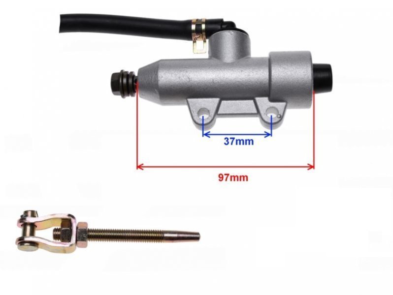 Pompka hamulcowa tył ze zbiorniczkiem quad atv 150 200 250 300