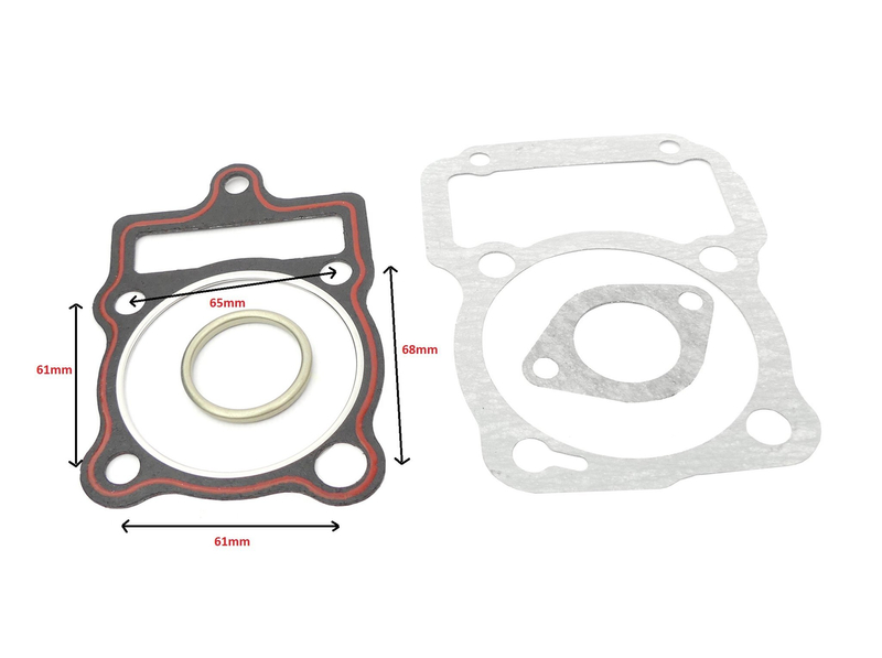 Uszczelki głowicy cylindra ac quad atv 250