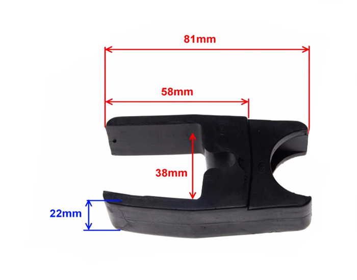 Ślizg łańcucha łańcuch romet zetka zk50  