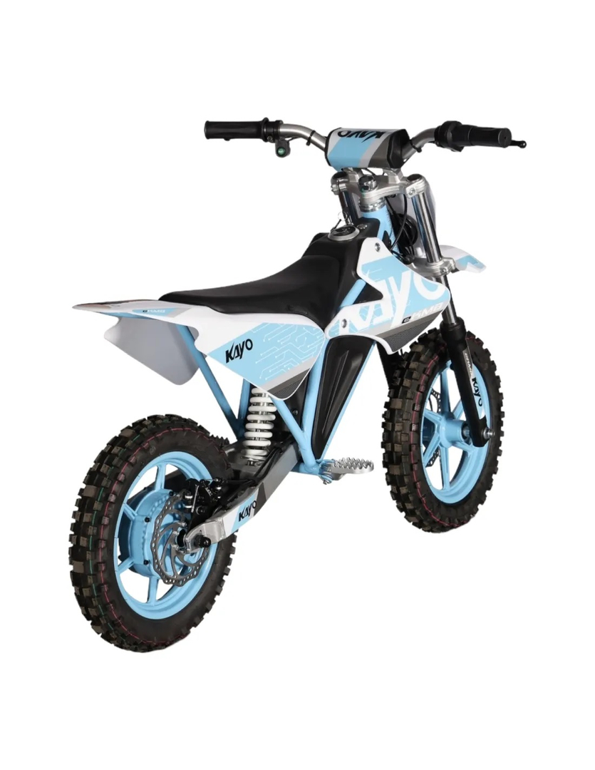 Pit Bike KAYO eKMB elektryczny dla dziecka malucha bezpieczny