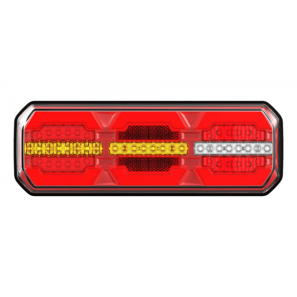 Lampa tylna zespolona 96Led 6 funkcji neon 12-24V