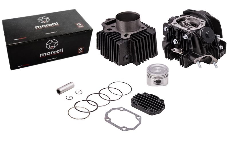 Cylinder i głowica BTS do motoroweru 4T 125cc 154FMI