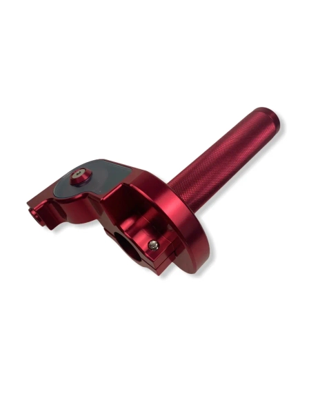 Rolgaz aluminiowy krótki czerwony MRF 80 120 140 Kayo 125 140 Pitgang RXF