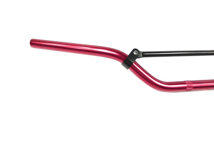 Kierownica cross enduro atv off-road czerwona 80cm