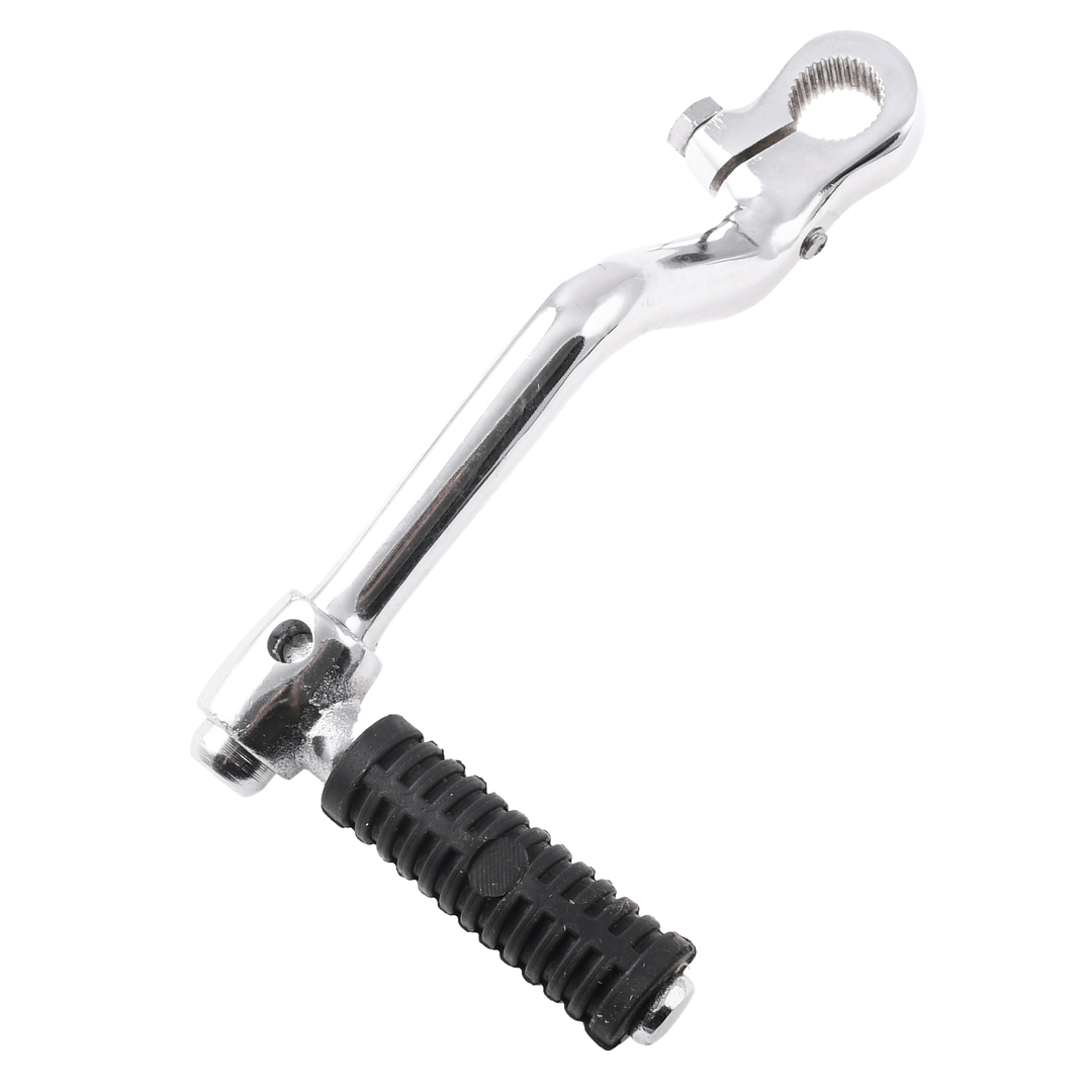 Dźwignia startera rozrusznika kopniak chrom WSK 125 Delux