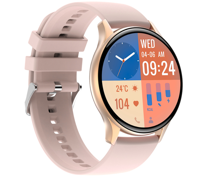 Smartwatch zegarek Rubicon damski RNCF11 różowy Bluetooth tryby sportowe 2023