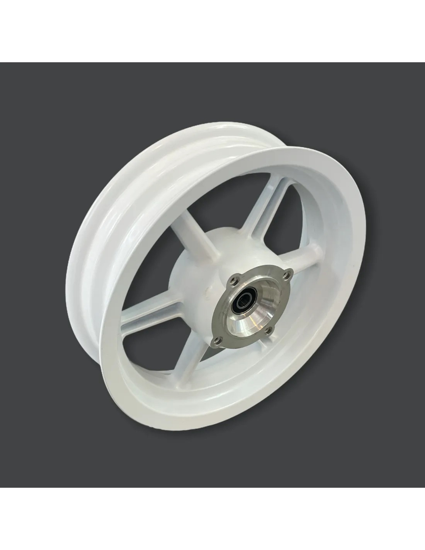 Zestaw felga przód 2.5x12 tył 3.5x12 opona przód 100/90-12 tył 120/80-12 wentyle supermoto Kayo MRF