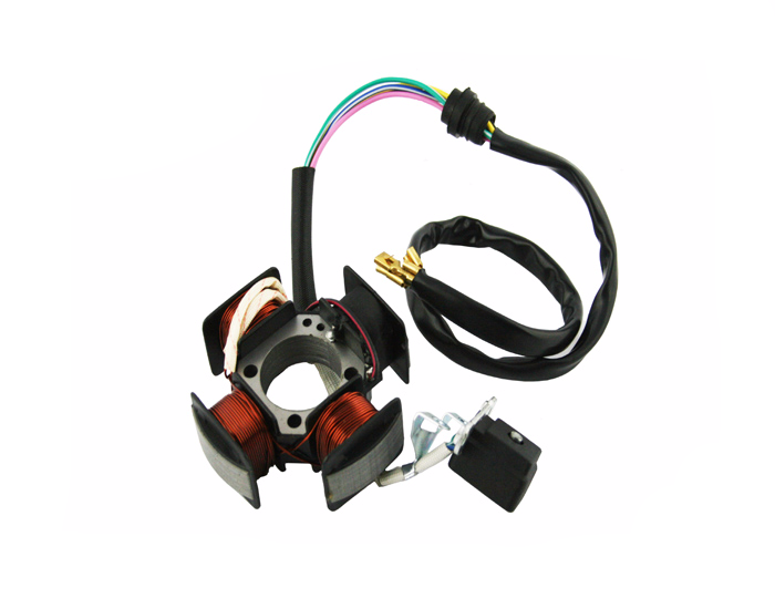 Stator iskrownik 4 cewki Romet Zetka Zipp Shaft