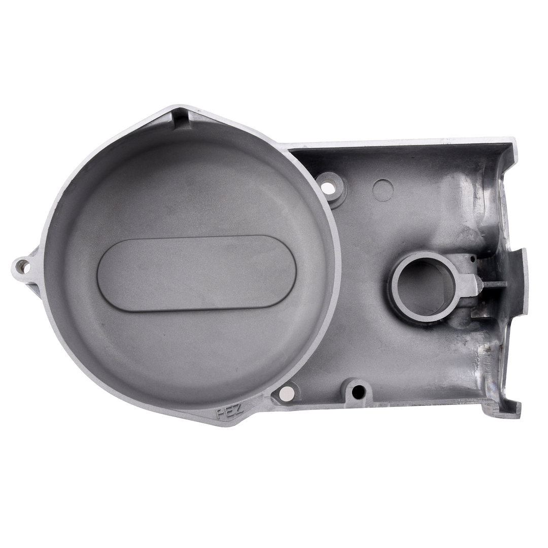 Pokrywa silnika prawa aluminiowa polerowana Simson FEZ od strony zapłonu