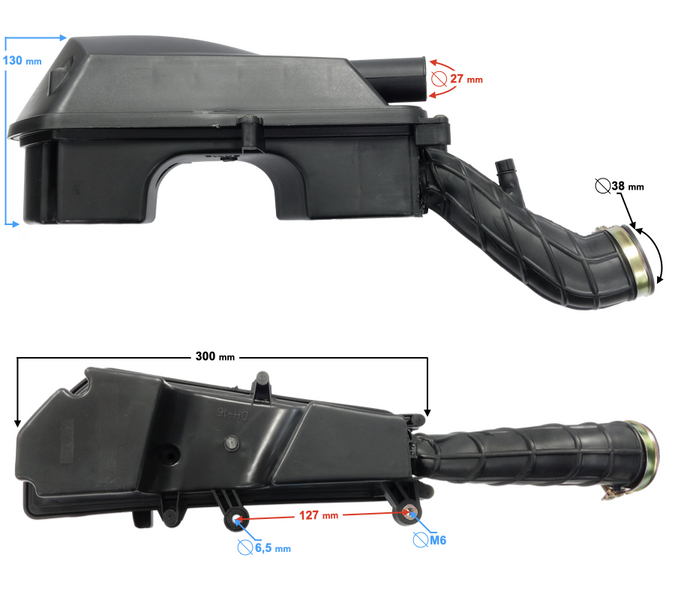 Filtr powietrza skuter Barton Challenger 2 U