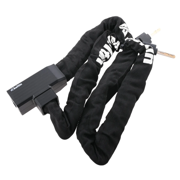 Zabezpieczenie zapięcie łańcuch na klucz motocyklowe rowerowe 8mm 120cm