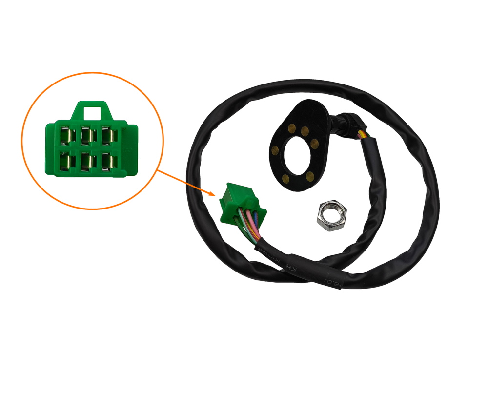 Czujnik zmiany biegów silniki CB250cc ZS169FMM Lifan Loncin Kingway Kinroad