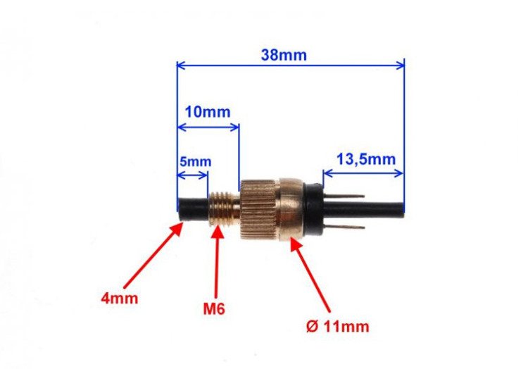 Czujnik stopu przód hamulca yamaha mbk piaggio