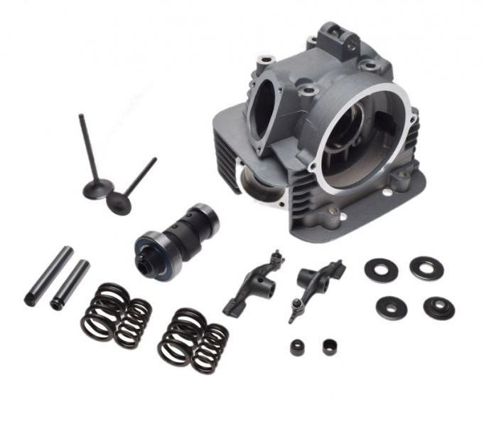 Głowica do atv bashan bs250s-5 quad komplet loncin