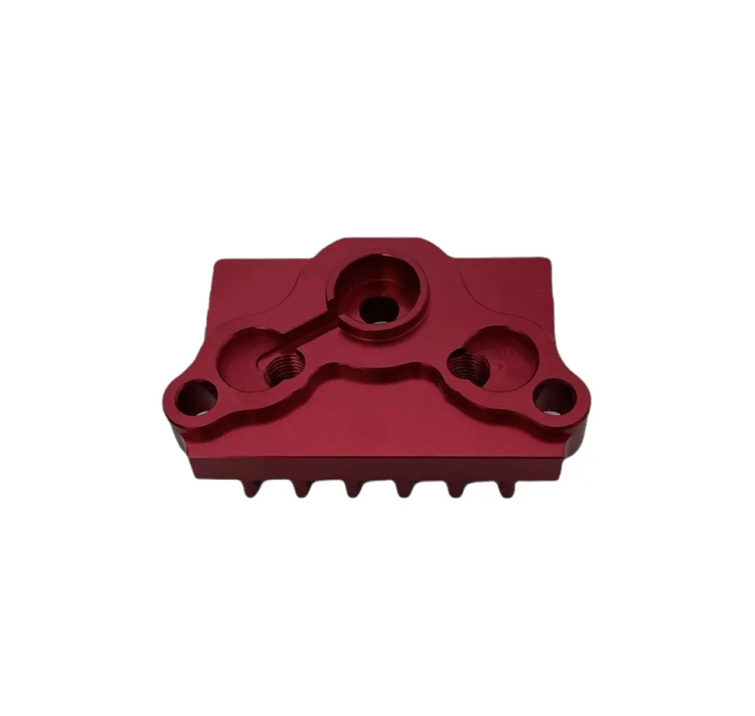 Adapter do chłodnicy czerwony pitbike MRF 120 140 Kayo 125 140 Pitgang RXF