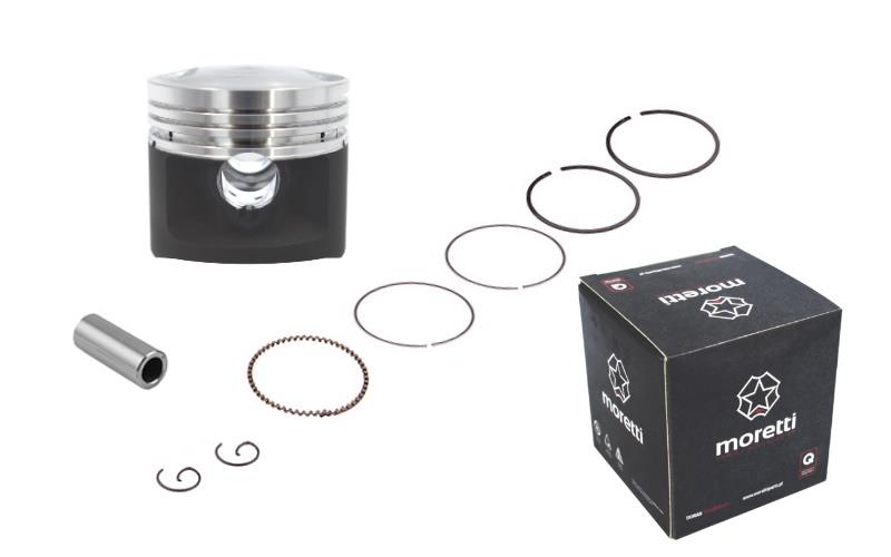 Tłok 125cc Motocykl 4T 56,4 sworzeń 15 grafitowany