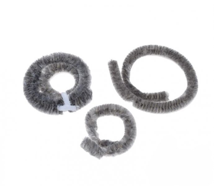 Czyścik do piast rowerowych 19/35 mm 2 szt. Szary