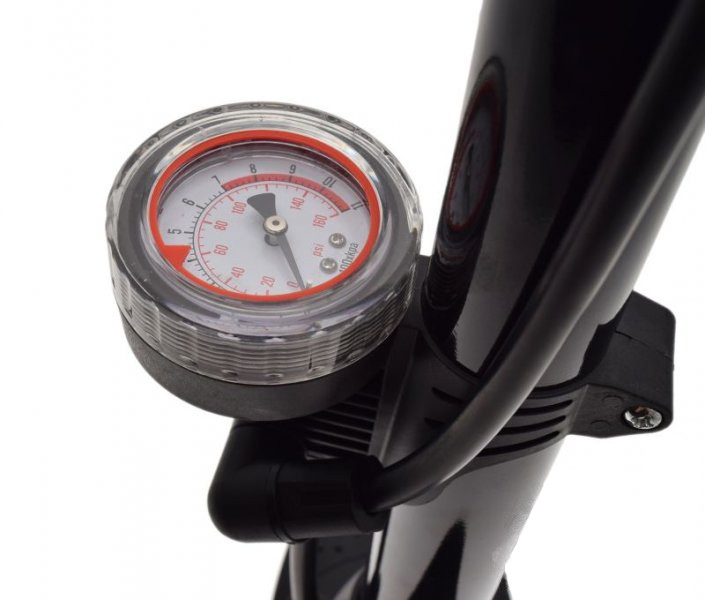 Pompka podłogowa plastik z manometrem av/fv/dv 11b