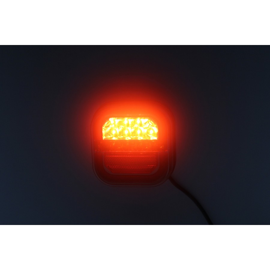 Lampa tylna zespolona lewa 41Led 5 funkcji neon