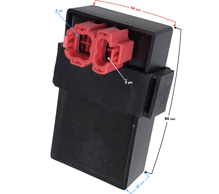 Moduł zapłonowy limiter prędkości skuter Barton Scalpel