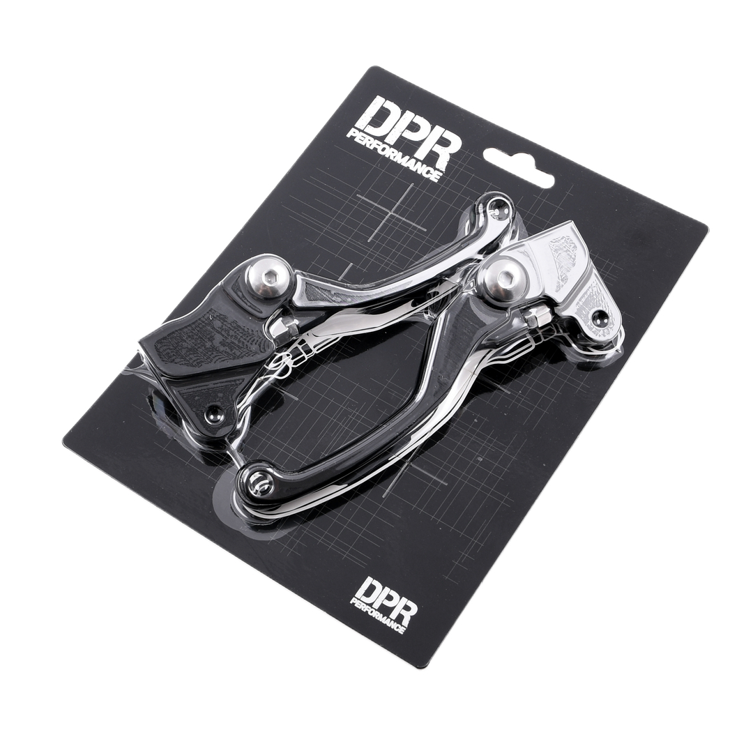 Dźwignia hamulca i sprzęgła czarne aluminiowe Simson DPR Performance