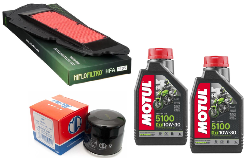 Filtr oleju powietrza olej Motul 10w30 Honda ADV NSS 350 22-25 SH350 21-25