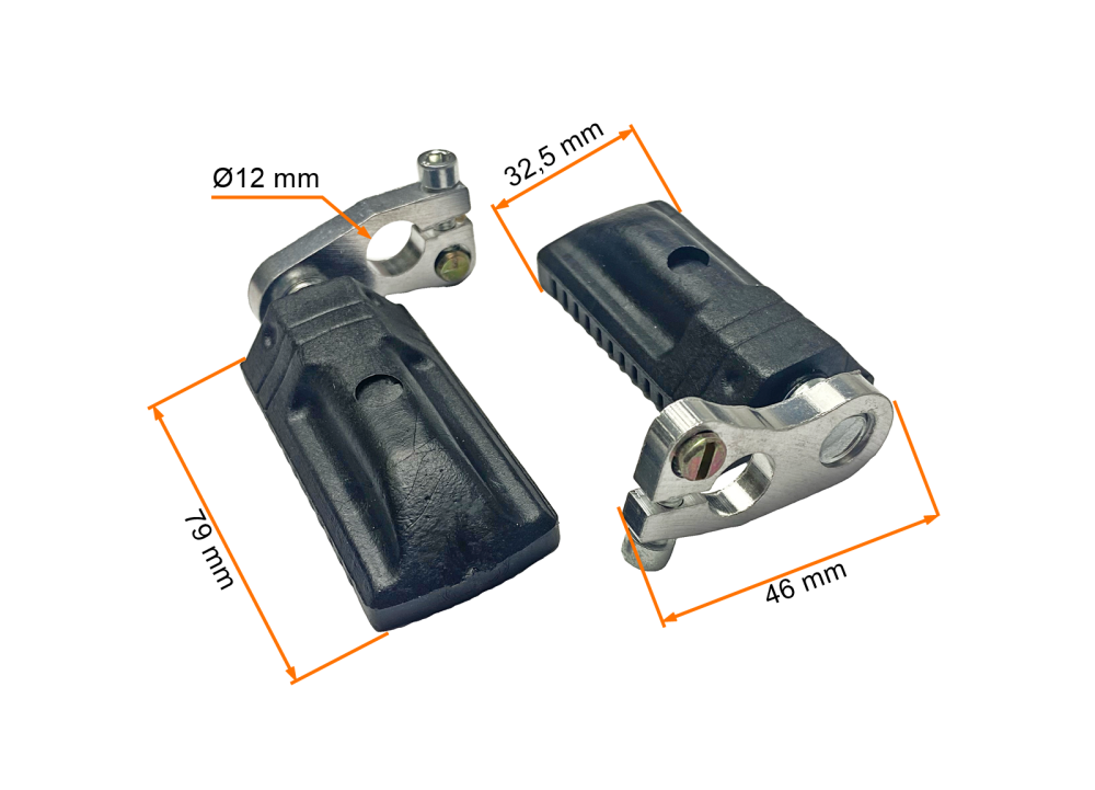 Podnóżki kierowcy lewy i prawy Mini Pocket Mini Bike 50cc