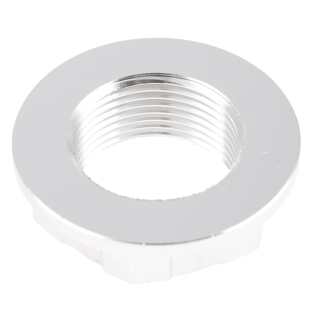 Nakrętka półki widelca M24x1,5 srebrna aluminiowa DPR Performance