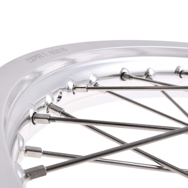 Koło jezdne 1,60x16 Simson S51 alu szprychy inox DPR